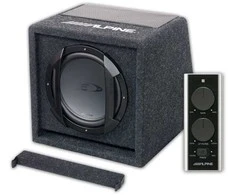 Alpine SWE-815, 100 W, aktyvus žemųjų dažnių garsiakalbis, 34–1500 Hz, 300 W, 91 dB, 4 O