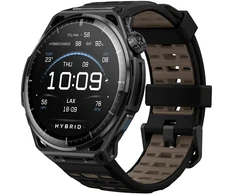 Amazfit Balance 3 51 mm Išmanusis laikrodis Titanium Juodas mit AMOLED, Saphirglas, Dual-Band-GPS, 10 ATM, Golf- und HYROX-Modus