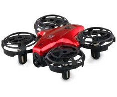 Carruzzo Amewi 25324 skraidyklė su kamera Mini dronas 300 mAh Juoda, Raudona