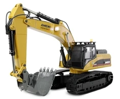Amewi G705E Bagger metal 1:14 RTR geltona 14+