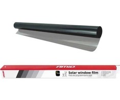 AMiO Light juodas langų tamsinimo plėvelė 0,75x3 m (60 %)