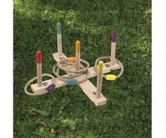 Bburago PAVASARIS VASARĖ Ring Toss Žaidimas Mediena
