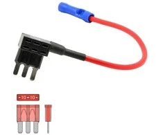 Ampire Electronics „Ampire“ čiaupas MICRO3 saugikliui 10A