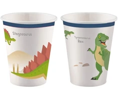 Riethmuller Europe Adikbal Dinosaur puodeliai 8 vnt 250 ml vieno dydžio