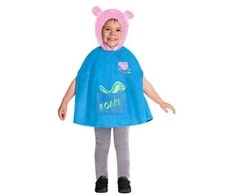 Peppa Pig Riethmuller Europe George'o Cape'o vaikiškas kostiumas 4-6 metų amžiaus