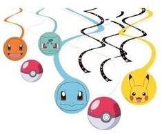 Riethmuller Europe Pokemon spiraler, 6 stk.