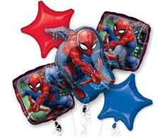 Amscan Spiderman folieballon buket
