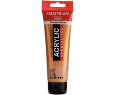 Artequipment Farba akrylowa TALENS AMSTERDAM 120ml 803 - DEEP GOLD uniw