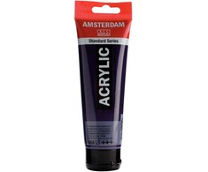 Artequipment Farba akrylowa TALENS AMSTERDAM 120ml 568 - PERMANENT Mėlynas VIOLET uniw