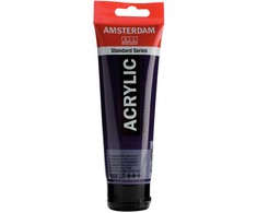 Artequipment Farba akrylowa TALENS AMSTERDAM 120ml 568 - PERMANENT Mėlynas VIOLET uniw