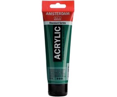 Akrilinė Dažai - Royal Talens - Amsterdam - Gilus Nuolatinis Žalias - 120ml - Vamzdis
