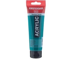 Artequipment Įranga TALENS AMSTERDAM akriliniai dažai 120ml 675 - PHTHALO Žalias uniw