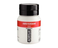 AMSTERDAM AAC 500 ml titano baltumo stiklainis 500 ml