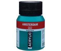 AMSTERDAM AAC 500ML PHTH.Žalias Jar 500 ml