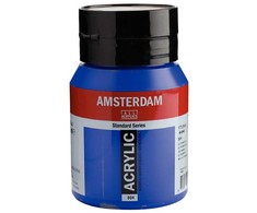 Akrilinė dažai - Amsterdame - 500ml - Išsami mėlyna - Didelis atsparumas šviesai - Patvarus