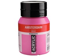 Akrilinė dažai - Amsterdamas - 500ml - Raudonasis Violetas - Atsparumas šviesai - Ilgaamžis