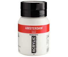 AMSTERDAM AAC 500 ml titano baltumo stiklainis 500 ml