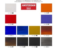 Artequipment TALENS AMSTERDAM Rinkinys 12X20ML URBAN LANDSCAPE uniw
