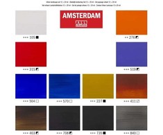 Artequipment TALENS AMSTERDAM Rinkinys 12X20ML URBAN LANDSCAPE uniw