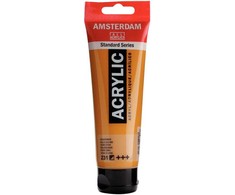 AMSTERDAM ACRILINĖ SPALVA 120ML VAMZDELIS AUKSO OKRAS