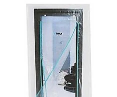 Dust door U - tipo durys apsaugai nuo dulkių, 220 x 112 cm, Bihui, DCSDDU