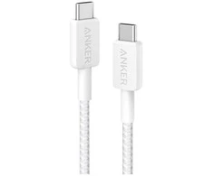 Kabelis USB Anker USB-C - USB-C 0.9 m Baltas (A81F5G21)