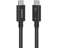 Anker A84N1011, 0,5 m, USB C, USB C, 80 Gbit/s, Juodas