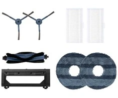 Anker Eufy | Replacement Parts Kit for Eufy C20 Omni Robot Vacuum, Roller with Bristles and Rubber, Guard, 2 Side Brushes, Washable Filter, and 2 Mop Cloths