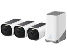 Anker Eufy Cam E40 3-Cam Kit (HomeBase S380) Baltas