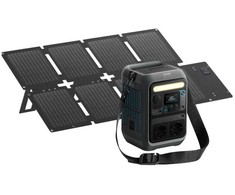 „Anker SOLIX C300“ nešiojama nuolatinės srovės maitinimo stotelė, 7 ličio geležies fosfato (LiFePO4) akumuliatoriai, 90000 mAh, 300 W