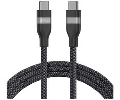 USB kabelis Anker USB-C - USB-C 0,9 m juodas (A82E2011)