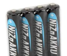 1x4 Ansmann NiZn Akku Mignon AA 2500 mWh
