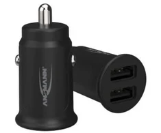 Ansmann automobilinis įkroviklis CC212 2xUSB 2400mA 1000-0030