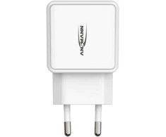 Ansmann namų įkroviklis HC212 2xUSB 2400mA baltas