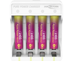 Ansmann Rinkinys ładowania su 4 akumulatorkami Li-Ion Micro AAA ''Pure Power'' 1001-0182