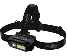 ANSMANN HD800RS priekinis žibintas, 800 lm, 10 val. veikimo laikas, įkraunamas per USB-C