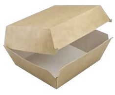 Antalis Pudełko na burgera ruda/balta 120x120x80mm 240szt/pak - (240 vnt.)