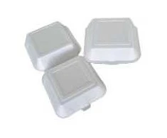 Burger Mėsainių dėžutės putplastis su dangteliu XXL baltas 205x205x110mm 2x100vnt./pak. - (200 vnt.)