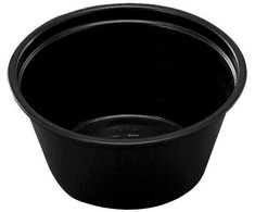 Antalis Padažų buteliukai PP 60ml/2oz, Ø62x27mm, rūšiuoti 250 vnt./pak. - (250 vnt.)