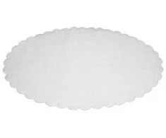 Bond Paper Reljefinė popierinė lėkštė 24x36cm ovali 500 vnt./pak. - (500 vnt.)