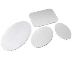 Bond Paper Reljefinė popierinė lėkštė 33x50cm ovali 500 vnt./pak. - (500 vnt.)