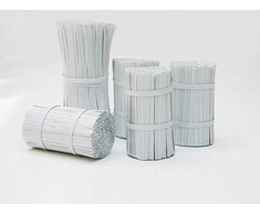 Antalis Gun clips 63mm 1000stk/pak hvide 1466 - (1000 stk.)