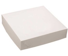 Antalis Tortų dėžutė, susilenkianti patiems Nr. 3, I230xP230xA50 mm, balto popieriaus, 250 vnt./kartono