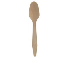 Antalis Medinis šaukštas stalo įrankiams „Exclusive“ 18,5 cm, vaškuotas, 100 vnt. pakuotėje - (100 vnt.)