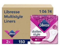 Antalis Įklotai Libresse Multistyle 10674 2 x 150 vnt./pak.