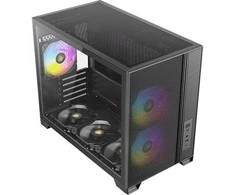 Antec „Case Flux M“ juodas „Micro-ATX ITX“ kompiuterio korpusas