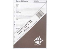 Antra Kasetė do organizera A5 Dane klienta (270045)
