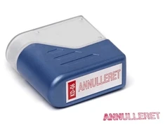 Antspaudas „Deskmate“ Atšauktas raudonas tekstas