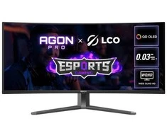 Monitorius AOC | AGON PRO AG346UCD | 34 " | OLED | WQHD | 21:9 | 175 Hz | 0.03 ms | 3440 x 1440 pikselių | 250 cd/m² | HDMI jungtys quantity 2