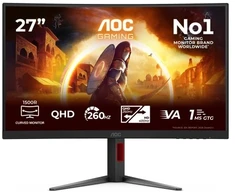 AOC Monitorius 27 cali cq27g4z2 curved va 260hz hdmix2 dp